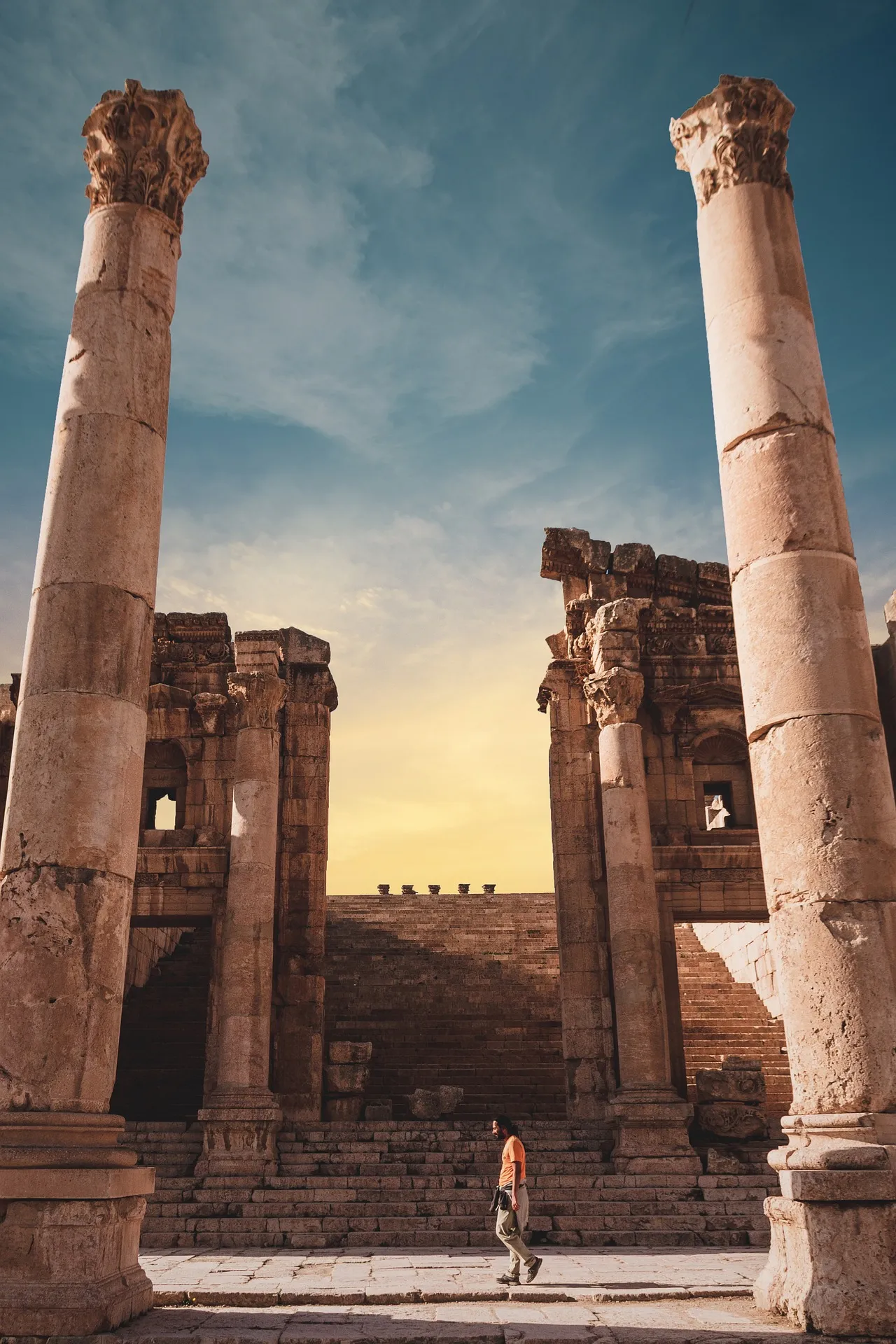 Jerash columns